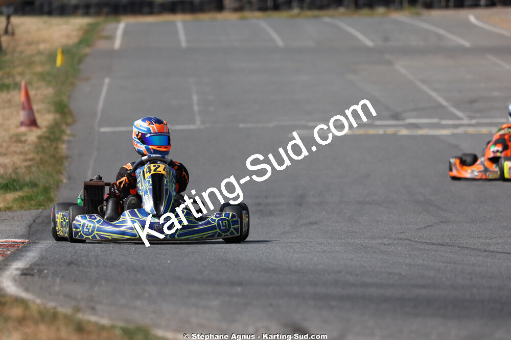 Jules BAQUE — 06/09/2026 : 2ème manche du Challenge Jean-Claude Sanchez à Belmont sur Rance (Photos Stéphane Agnus) 2026 — karting