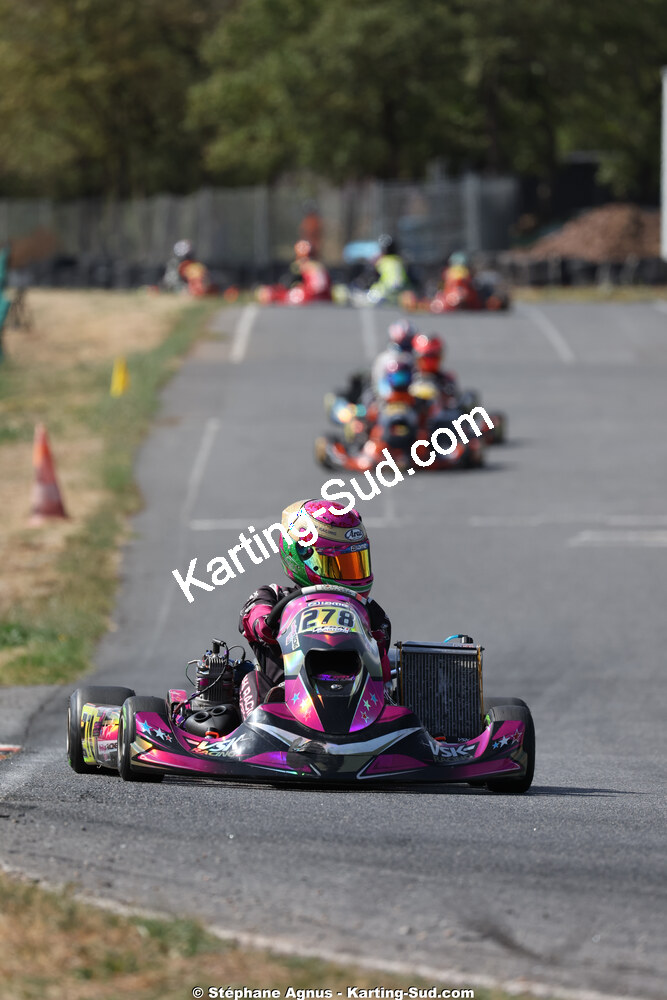 Sheylis VEDEL — 06/09/2026 : 2ème manche du Challenge Jean-Claude Sanchez à Belmont sur Rance (Photos Stéphane Agnus) 2026 — karting