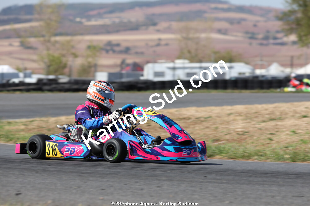 Thomas CLANET — 06/09/2026 : 2ème manche du Challenge Jean-Claude Sanchez à Belmont sur Rance (Photos Stéphane Agnus) 2026 — karting