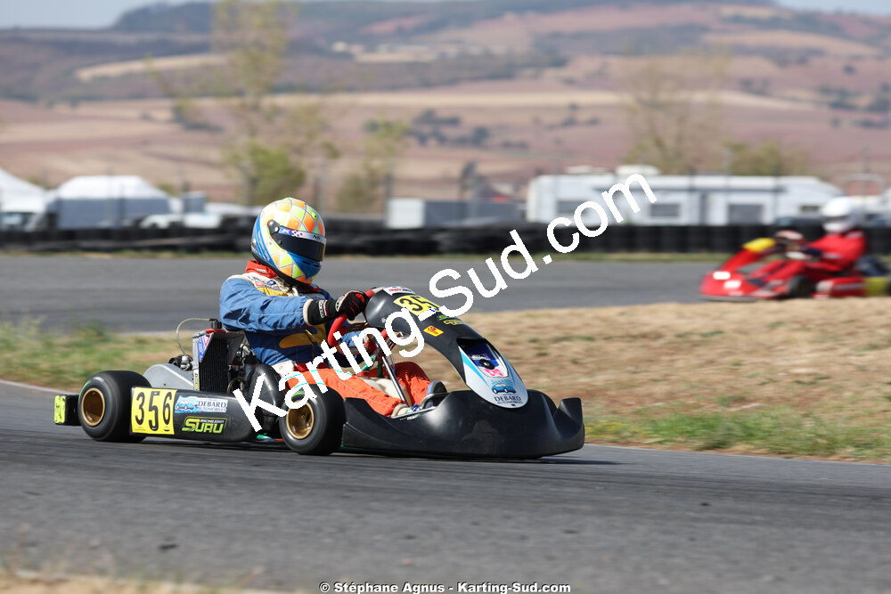 Benjamin DIAZ — 06/09/2026 : 2ème manche du Challenge Jean-Claude Sanchez à Belmont sur Rance (Photos Stéphane Agnus) 2026 — karting