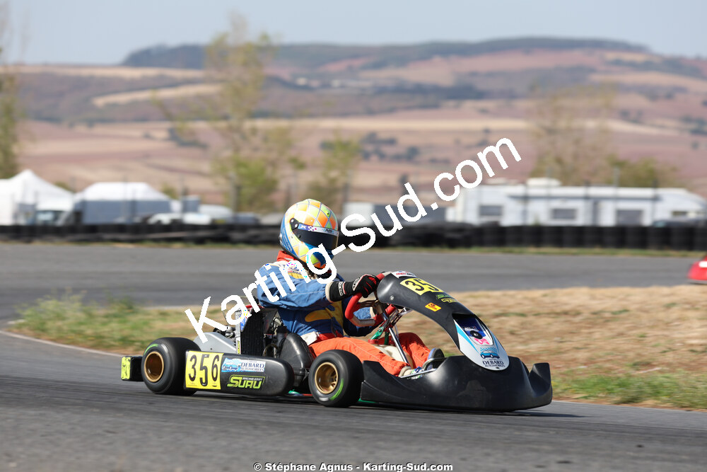 Benjamin DIAZ — 06/09/2026 : 2ème manche du Challenge Jean-Claude Sanchez à Belmont sur Rance (Photos Stéphane Agnus) 2026 — karting