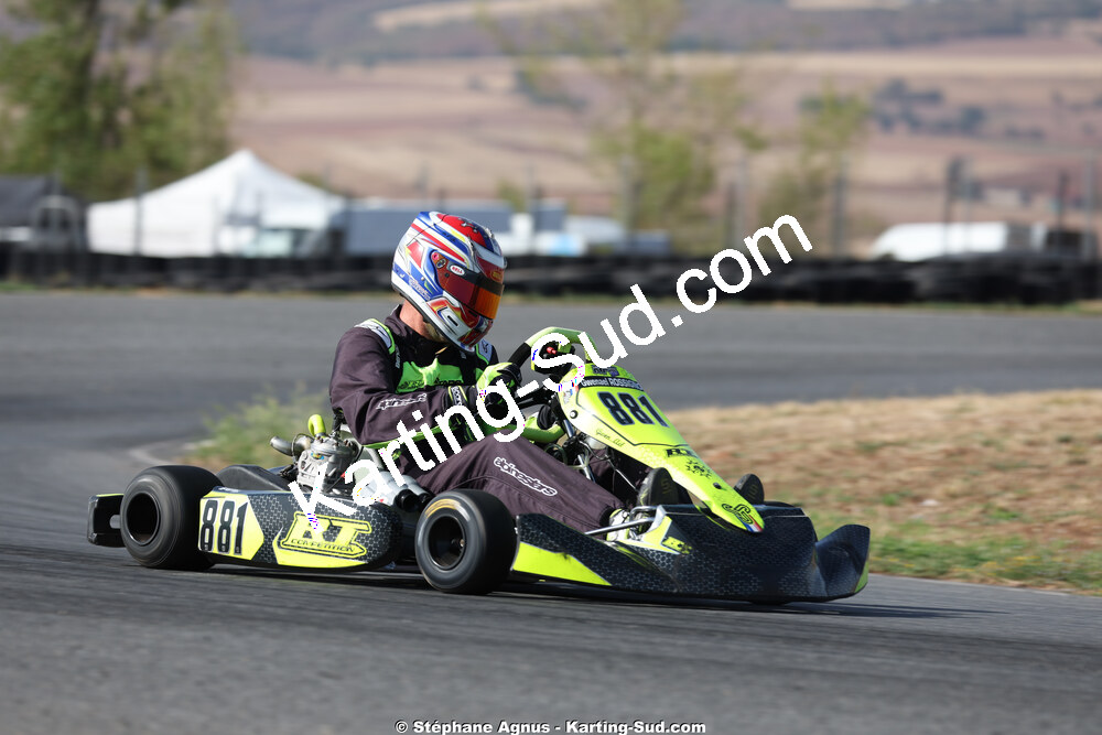 Gwenael ROSSIGNOL — 06/09/2026 : 2ème manche du Challenge Jean-Claude Sanchez à Belmont sur Rance (Photos Stéphane Agnus) 2026 — karting