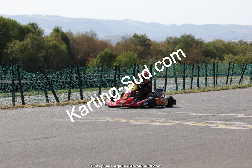 Matheo COURBIERES — 06/09/2026 : 2ème manche du Challenge Jean-Claude Sanchez à Belmont sur Rance (Photos Stéphane Agnus) 2026 — karting