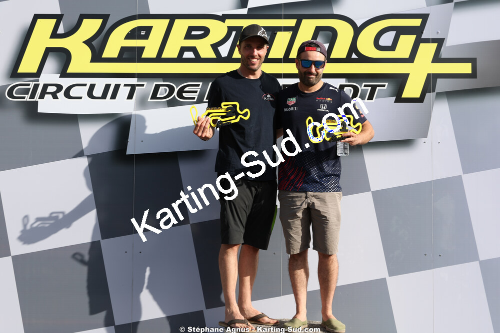 Jérémie DELSOL, Richard ALIQUOT — 06/09/2026 : 2ème manche du Challenge Jean-Claude Sanchez à Belmont sur Rance (Photos Stéphane Agnus) 2026 — karting