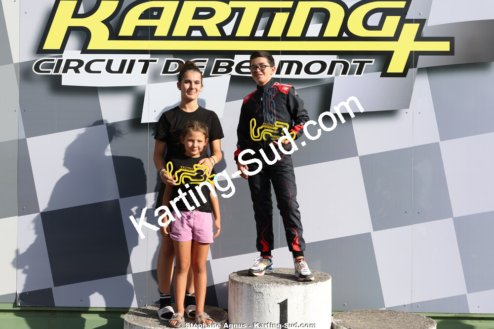 Elea DAURES, Matheo COURBIERES — 06/09/2026 : 2ème manche du Challenge Jean-Claude Sanchez à Belmont sur Rance (Photos Stéphane Agnus) 2026 — karting