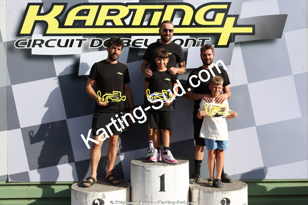 Ludovic BRICOUT, Nicolas DAURES, Virgile WATTERLOS — 06/09/2026 : 2ème manche du Challenge Jean-Claude Sanchez à Belmont sur Rance (Photos Stéphane Agnus) 2026 — karting