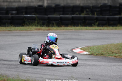 Leandre AILLAUD — 04/10/2026 : 5ème manche du Trophée Ufolep Karting Nouvelle Aquitaine à Lescar (Photos Stéphane Agnus) 2026 — karting