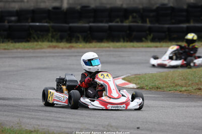 Gabriel LONGEAGNE — 04/10/2026 : 5ème manche du Trophée Ufolep Karting Nouvelle Aquitaine à Lescar (Photos Stéphane Agnus) 2026 — karting