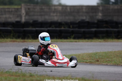 Gabriel LONGEAGNE — 04/10/2026 : 5ème manche du Trophée Ufolep Karting Nouvelle Aquitaine à Lescar (Photos Stéphane Agnus) 2026 — karting