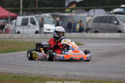Lucas DAILY — 04/10/2026 : 5ème manche du Trophée Ufolep Karting Nouvelle Aquitaine à Lescar (Photos Stéphane Agnus) 2026 — karting