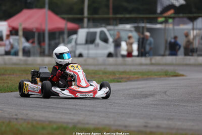Gabriel LONGEAGNE — 04/10/2026 : 5ème manche du Trophée Ufolep Karting Nouvelle Aquitaine à Lescar (Photos Stéphane Agnus) 2026 — karting