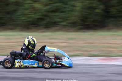 Arthur DELGRANGE — 04/10/2026 : 5ème manche du Trophée Ufolep Karting Nouvelle Aquitaine à Lescar (Photos Stéphane Agnus) 2026 — karting