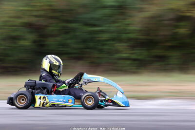 Arthur DELGRANGE — 04/10/2026 : 5ème manche du Trophée Ufolep Karting Nouvelle Aquitaine à Lescar (Photos Stéphane Agnus) 2026 — karting