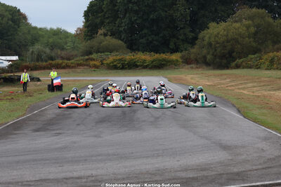 Louis LASCURETTES — 04/10/2026 : 5ème manche du Trophée Ufolep Karting Nouvelle Aquitaine à Lescar (Photos Stéphane Agnus) 2026 — karting