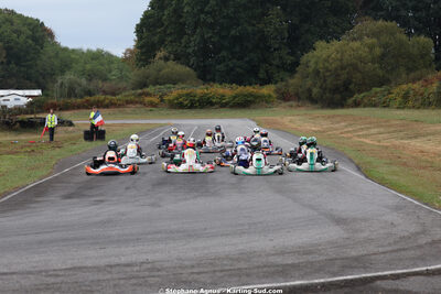 Hugo BEYAERT, Hugo CORTES, Louis LASCURETTES et 2 autres — 04/10/2026 : 5ème manche du Trophée Ufolep Karting Nouvelle Aquitaine à Lescar (Photos Stéphane Agnus) 2026 — karting
