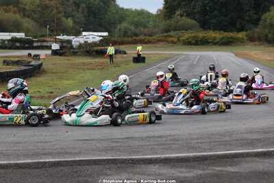 Louis LASCURETTES, Mailo FAUCOUNEAU — 04/10/2026 : 5ème manche du Trophée Ufolep Karting Nouvelle Aquitaine à Lescar (Photos Stéphane Agnus) 2026 — karting