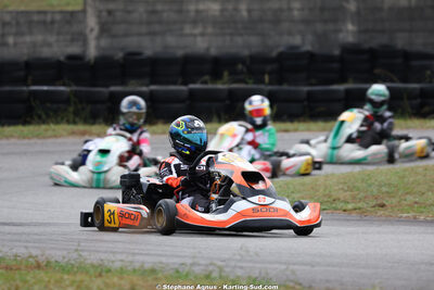 Mathis PANDELES — 04/10/2026 : 5ème manche du Trophée Ufolep Karting Nouvelle Aquitaine à Lescar (Photos Stéphane Agnus) 2026 — karting