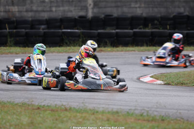 Gabin THUARD — 04/10/2026 : 5ème manche du Trophée Ufolep Karting Nouvelle Aquitaine à Lescar (Photos Stéphane Agnus) 2026 — karting