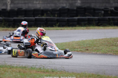 Gabin THUARD — 04/10/2026 : 5ème manche du Trophée Ufolep Karting Nouvelle Aquitaine à Lescar (Photos Stéphane Agnus) 2026 — karting
