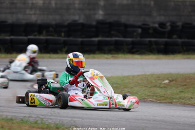 Romain GUILBERT — 04/10/2026 : 5ème manche du Trophée Ufolep Karting Nouvelle Aquitaine à Lescar (Photos Stéphane Agnus) 2026 — karting