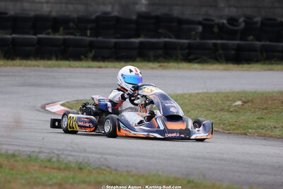 Matéo MANZINO MALDONADO — 04/10/2026 : 5ème manche du Trophée Ufolep Karting Nouvelle Aquitaine à Lescar (Photos Stéphane Agnus) 2026 — karting