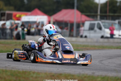 Matéo MANZINO MALDONADO — 04/10/2026 : 5ème manche du Trophée Ufolep Karting Nouvelle Aquitaine à Lescar (Photos Stéphane Agnus) 2026 — karting