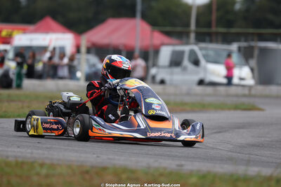 Valentino DE OLIVEIRA — 04/10/2026 : 5ème manche du Trophée Ufolep Karting Nouvelle Aquitaine à Lescar (Photos Stéphane Agnus) 2026 — karting