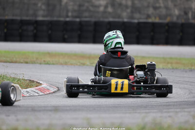 Louis LASCURETTES — 04/10/2026 : 5ème manche du Trophée Ufolep Karting Nouvelle Aquitaine à Lescar (Photos Stéphane Agnus) 2026 — karting