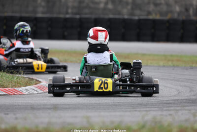 Romain GUILBERT — 04/10/2026 : 5ème manche du Trophée Ufolep Karting Nouvelle Aquitaine à Lescar (Photos Stéphane Agnus) 2026 — karting