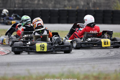 Gabin THUARD — 04/10/2026 : 5ème manche du Trophée Ufolep Karting Nouvelle Aquitaine à Lescar (Photos Stéphane Agnus) 2026 — karting