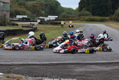 Antoine KUENTZ CONDE, Baptiste STEFANAZZI — 04/10/2026 : 5ème manche du Trophée Ufolep Karting Nouvelle Aquitaine à Lescar (Photos Stéphane Agnus) 2026 — karting