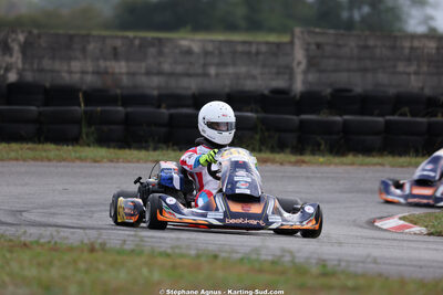 Baptiste STEFANAZZI — 04/10/2026 : 5ème manche du Trophée Ufolep Karting Nouvelle Aquitaine à Lescar (Photos Stéphane Agnus) 2026 — karting