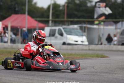 Axel LAFONT — 04/10/2026 : 5ème manche du Trophée Ufolep Karting Nouvelle Aquitaine à Lescar (Photos Stéphane Agnus) 2026 — karting