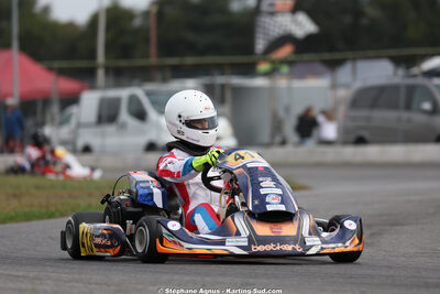 Baptiste STEFANAZZI — 04/10/2026 : 5ème manche du Trophée Ufolep Karting Nouvelle Aquitaine à Lescar (Photos Stéphane Agnus) 2026 — karting