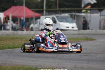 Baptiste STEFANAZZI — 04/10/2026 : 5ème manche du Trophée Ufolep Karting Nouvelle Aquitaine à Lescar (Photos Stéphane Agnus) 2026 — karting