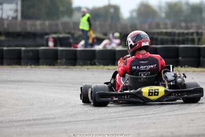 Axel LAFONT — 04/10/2026 : 5ème manche du Trophée Ufolep Karting Nouvelle Aquitaine à Lescar (Photos Stéphane Agnus) 2026 — karting