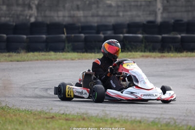 Tadeo ERB — 04/10/2026 : 5ème manche du Trophée Ufolep Karting Nouvelle Aquitaine à Lescar (Photos Stéphane Agnus) 2026 — karting