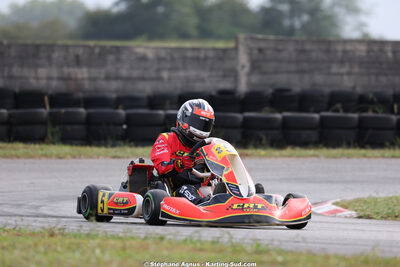 Alexis PUZANTIAN — 04/10/2026 : 5ème manche du Trophée Ufolep Karting Nouvelle Aquitaine à Lescar (Photos Stéphane Agnus) 2026 — karting