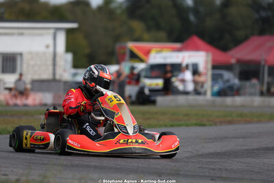 Alexis PUZANTIAN — 04/10/2026 : 5ème manche du Trophée Ufolep Karting Nouvelle Aquitaine à Lescar (Photos Stéphane Agnus) 2026 — karting