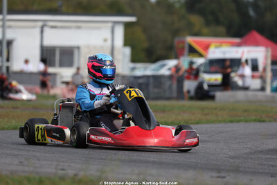 Andoni JUBERA DUTHU — 04/10/2026 : 5ème manche du Trophée Ufolep Karting Nouvelle Aquitaine à Lescar (Photos Stéphane Agnus) 2026 — karting