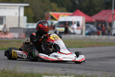Tadeo ERB — 04/10/2026 : 5ème manche du Trophée Ufolep Karting Nouvelle Aquitaine à Lescar (Photos Stéphane Agnus) 2026 — karting
