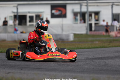 Alexis PUZANTIAN — 04/10/2026 : 5ème manche du Trophée Ufolep Karting Nouvelle Aquitaine à Lescar (Photos Stéphane Agnus) 2026 — karting