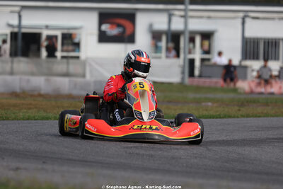 Alexis PUZANTIAN — 04/10/2026 : 5ème manche du Trophée Ufolep Karting Nouvelle Aquitaine à Lescar (Photos Stéphane Agnus) 2026 — karting