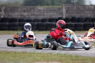 Mathéo ROUX — 04/10/2026 : 5ème manche du Trophée Ufolep Karting Nouvelle Aquitaine à Lescar (Photos Stéphane Agnus) 2026 — karting