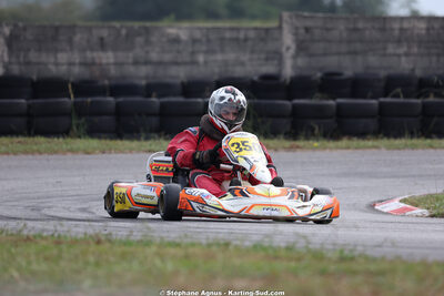 Sylvain CHAUDORDY — 04/10/2026 : 5ème manche du Trophée Ufolep Karting Nouvelle Aquitaine à Lescar (Photos Stéphane Agnus) 2026 — karting