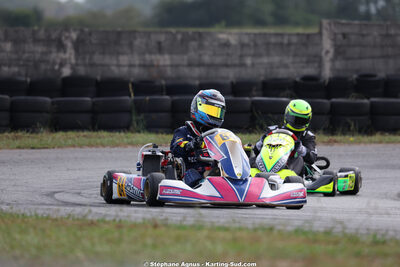 Louka BIDEGAIN — 04/10/2026 : 5ème manche du Trophée Ufolep Karting Nouvelle Aquitaine à Lescar (Photos Stéphane Agnus) 2026 — karting