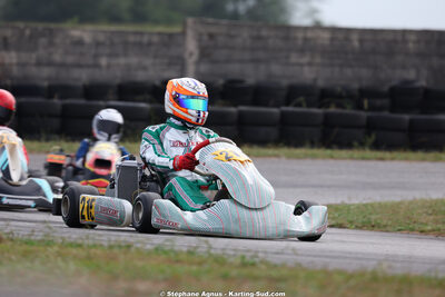 Diego MARRACO GRACIA — 04/10/2026 : 5ème manche du Trophée Ufolep Karting Nouvelle Aquitaine à Lescar (Photos Stéphane Agnus) 2026 — karting