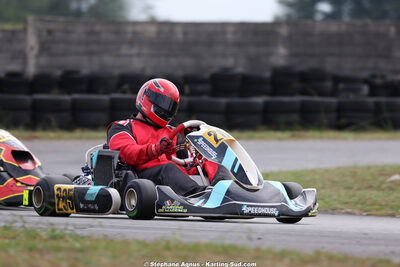 Mathéo ROUX — 04/10/2026 : 5ème manche du Trophée Ufolep Karting Nouvelle Aquitaine à Lescar (Photos Stéphane Agnus) 2026 — karting