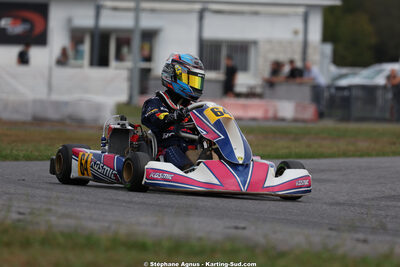 Louka BIDEGAIN — 04/10/2026 : 5ème manche du Trophée Ufolep Karting Nouvelle Aquitaine à Lescar (Photos Stéphane Agnus) 2026 — karting