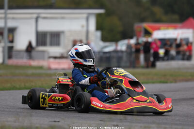 Diego CABOY — 04/10/2026 : 5ème manche du Trophée Ufolep Karting Nouvelle Aquitaine à Lescar (Photos Stéphane Agnus) 2026 — karting